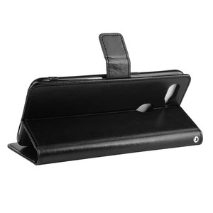 Funda de Teléfono Tipo Cartera de Cuero TPU Compatible con Realme C11 y <span class=keywords><strong>OPPO</strong></span> C15, con Soporte, Ranuras para Tarjetas, Correa, Diseño Crazy Horse, Tamaño A5 - Product Image 4