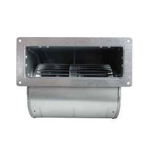 Ventilateur de refroidissement turbo à convertisseur de fréquence D2E133-AM47-23 133mm 230VAC 135/190W 2400/1500RPM 0.6/0.84A, pales en tôle d'acier, AC OEM, roulement à billes - Product Image 1