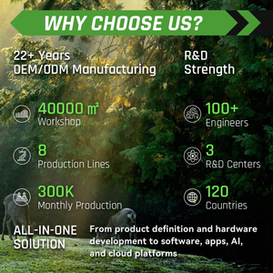 Caméra de chasse T100 Pro 4G LTE avec vision nocturne et déclencheur rapide <span class=keywords><strong>pour</strong></span> le suivi de la faune en extérieur - Product Image 4