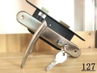 Cerradura de mortaja impermeable para puerta de madera característica antirrobo de desbloqueo de llave