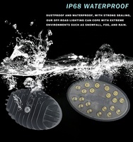 Lampe de travail LED ovale de 5.5 pouces pour voitures 12V 24V 24W 40W faisceau d'inondation/spot blanc faisceau d'inondation élevé nouvel état