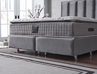 Meubles de Chambre de Luxe Modernes pour Hôtel, Lit King Size ou Queen Size, Sommier Double, Fournisseur de Lits en Bois