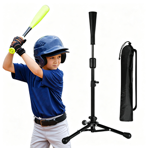 GQK แท่นตีเบสบอลแบบปรับได้พร้อมกระเป๋าสำหรับเด็กเยาวชน - Product Image 1