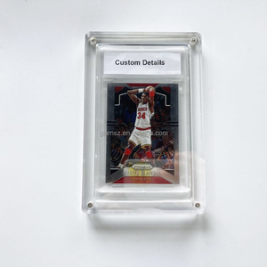 Magnete impermeabile acrilico TCG pack Protector Holder custodie per lastre di carte graduate per carte sportive <span class=keywords><strong>NBA</strong></span> - Product Image 2