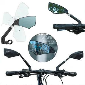 西自行车防眩目自行车后视镜伸缩式可调车把后视镜MTB电动自行车踏板车零件