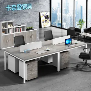 Zitai 패널 테이블 사무실 책상 워크 스테이션 모듈 사무실 가구 책상 세트 오픈 작업 공간 사무실 책상