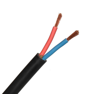 Câble d'alimentation flexible RVV 2 conducteurs en cuivre pur, <span class=keywords><strong>gaine</strong></span> PVC, 300/500V, indice de protection IP65, pour <span class=keywords><strong>automobile</strong></span>, bricolage, éclairage industriel, jardin - Product Image 2