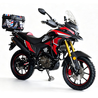 Motor Trail 300cc Terlaris, Motor 300cc 4 Katup 6 Percepatan Berpendingin Oli Gas Tekken 300 Cc