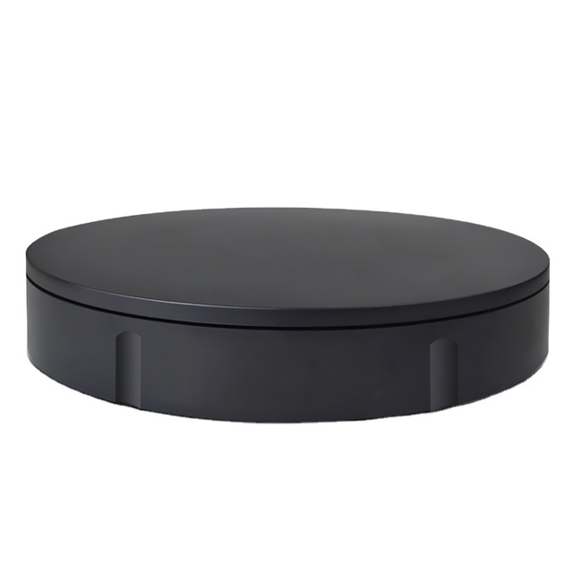 22cm 360 Degree Electric Rotating Turntable Display Stand for Photography Jewelry and Watches