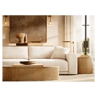 Escritorio Moderno y Elegante de Madera Sólida para Oficina, Muebles de Interior, Nuevo