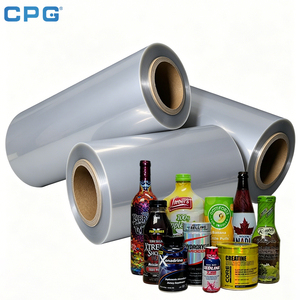 Film plastique PETG, feuille PETG, contact alimentaire, thermoformage, rouleau transparent, matériau pour barquettes d'emballage de fruits - Product Image 1