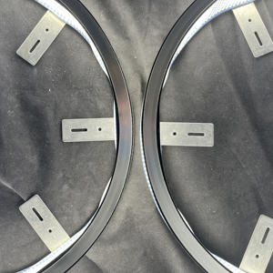 4pc 17in 20 שורה אור גלגל לבן ערכת 10 שורה הוביל אור טבעת <span class=keywords><strong>12v</strong></span> אורות גלגל 20 שורות עבור מכונית משאית חדשה - Product Image 5