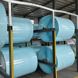 Rollos de papel de transferencia amarilla de 100*80mm de alta calidad, etiqueta adhesiva Térmica Directa de código de barras - Product Image 4