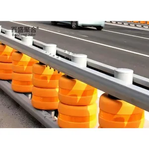 Rullo barriera rotante Eva Pu schiuma cilindro prezzo Anti Crash per la sicurezza stradale Guardrail autostradale