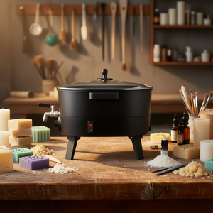 Scioglitore di Cera 6.3 Qt, Riscaldamento Rapido, Antiaderente, con Beccuccio Versatore, per Candele e Saponi Fai da Te - Product Image 2