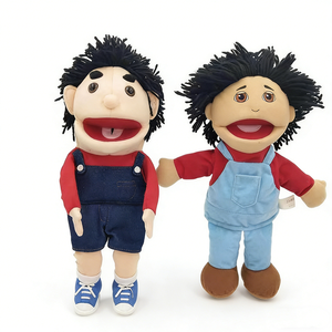 Marionnette personnalisée pour enfants, marionnette garçon corps entier, marionnette interactive de ventriloque - Product Image 3
