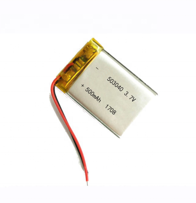 550mAh 503040 3.7v polymer lithium ion battery cell pack ion headphone bluetooth with kc spg connector