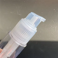 Échantillon gratuit atomiseur de shampoing sec transparent 120ml 80 ml distributeur de poudre de dépoussiérage en plastique pulvérisateur à pompe pour poudre de maquillage