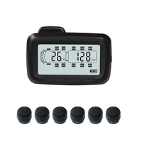Système de surveillance de la pression des pneus 6 roues Capteurs Tpms Usb pour camion Bluetooth universel sans fil Surveillance de la pression des pneus