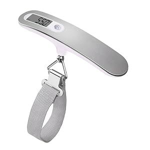 LCD elektronische Gepäckwaage 50 kg Reisetasche digitale hängende Gepäckwaage Gewichtsskala für Flughafenkoffer