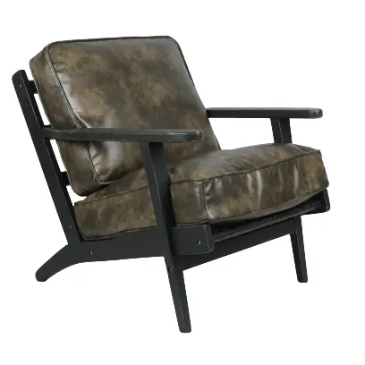 TUNUO sıcak satış bekleme odası dinlenme KD ahşap kumaş kol dayama oturma odası Modern aksan sandalye