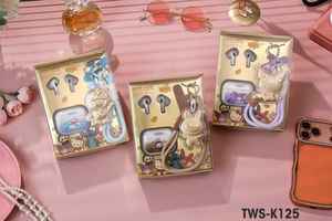 Audífonos Bluetooth TWS con Diseño de Sanrio Gold Style, Hello Kitty, Kuromi, My Melody, <span class=keywords><strong>Auriculares</strong></span> Inalámbricos de Dibujos Animados - Product Image 2