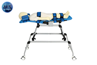 ARY AY-BC01 tissu à séchage rapide réglable bain bain douche chaise Support support Base avec roues handicapés SMA CP enfant enfants