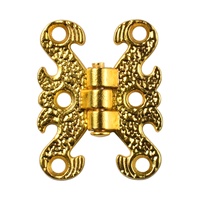 Charnière en alliage de zinc antique à fonction dissimulée pour armoires de cuisine et de villa – Quincaillerie de mobilier durable et écologique
