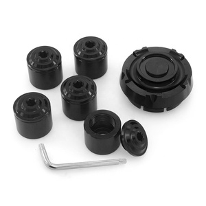 Cache-moyeu de roue en aluminium Lavitin avec vis pour <span class=keywords><strong>Vespa</strong></span> Sprint Primavera GTS GTV 125 150 250 300 Accessoires - Product Image 4