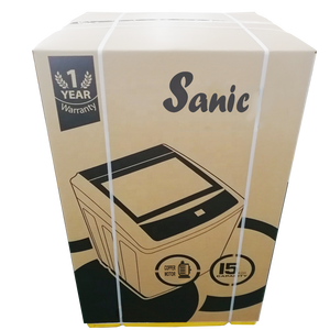 Lave-linge entièrement automatique 15kg 18kg en acier inoxydable avec fonction Fuzzy pour appareils électroménagers - Product Image 6
