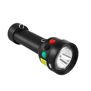 Lampe de signalisation multifonctionnelle GDFX-400, lampe torche LED rechargeable, trois couleurs, lumière de sécurité ferroviaire - Product Image 1