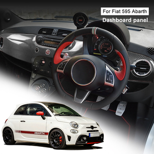 Fibra de carbono ES, los lados izquierdo y derecho del panel de instrumentos (unidad derecha) para accesorios interiores Fiat 595 Abarth - Product Image 3