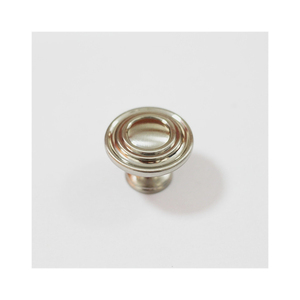 <strong>Brushed</strong> Brass Cabinet <strong>Knob</strong> Round Solid Brass <strong>Drawer</strong> <strong>Knob</strong> Furniture Hardware - Product Image 1