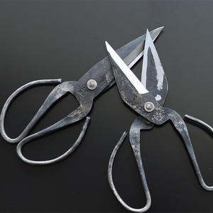 กรรไกรตัดหนังรูปเต่าขนาดใหญ่ทำด้วยมือใช้ในครัวกรรไกรตัดไก่สำหรับหนังขนแกะสไตล์โบราณ - Product Image 1
