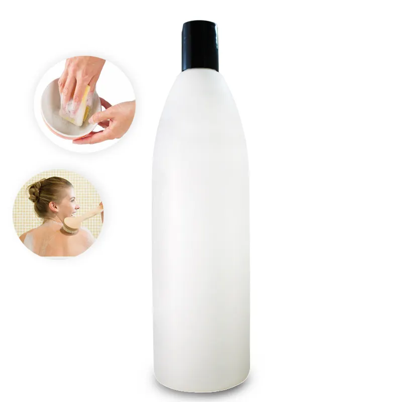 Leere Spülmittel Flüssig seifen flaschen 1000ml 1l Shampoo-Behälter HDPE Squeeze Soap Plastik flasche