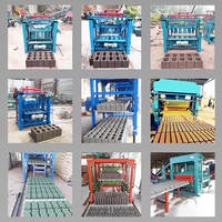 Machine de fabrication de briques entièrement automatique à haute efficacité et écologique Ligne de production modèle 4-35A-Machine de formage de blocs creux