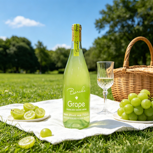 Vin Doux Muscat de Raisin Vert Premium Baraka 750ml 8%vol en Bouteille pour Cocktails et Boissons – Vente en Gros - Product Image 1