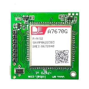 Mới đến a7670g Nano Sim khe cắm thẻ a7670 Breakout Kit LTE mèo 1 GSM GPRS lbs toàn cầu ban nhạc với 4G linh hoạt FPC Antenna - Product Image 1