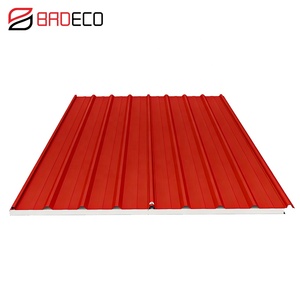 Sistema di Copertura in Polistirene <span class=keywords><strong>Espanso</strong></span> Leggero e Facile da Installare, Isolamento Termico e Acustico, Pannello Sandwich EPS - Product Image 1