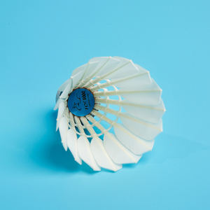 Volant de badminton de compétition TCX 9000 bleu avec une résistance inégalée et un vol équilibré qui renforce la confiance du joueur - Product Image 5