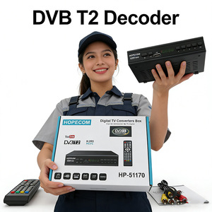 Receptor DVB-T2 con HD 1080P, Procesador Dual Core USB, AC-3 para WiFi 802.11n, Certificado CE, Compatible con YouTube para Tailandia - Product Image 3