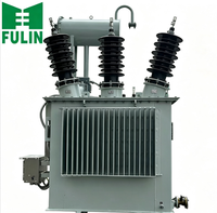 Transformateur de puissance triphasé immergé dans l'huile SZ20, haute tension 110 kV 11 kV, abaisseur de tension, 50 Hz, sous charge, alimentation usine