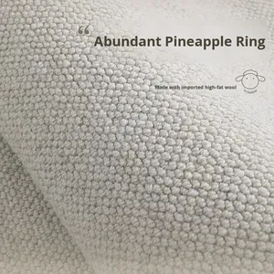 Tappeto in Lana per <span class=keywords><strong>Soggiorno</strong></span> e Camera da Letto, Tinta Unita, Lusso Minimalista, Alta Qualità, Copertura Completa, Grande, Spesso, Antiscivolo - Product Image 3