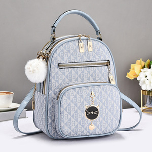 Women's 2026 New Arrival Fashionable Casual Bag PU Zipper Polyester Lining-European Retro Style for Female Students - Product Image 3