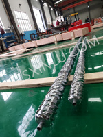 Suministro Directo de Fábrica: Tornillo y Cilindro de Extrusora de Filamento de Plástico 38CrMoALA para Máquina de Plástico, Personalizado