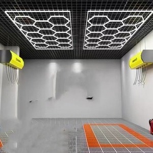 Lámpara LED Hexagonal para Techo de Oficina, Taller o Concesionario de Autos, Resistente al Agua IP54, 6500K, 2 Años de Garantía, Gran Venta - Product Image 4