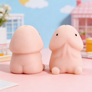 Juguete Antiestrés Mochi Dingding, Suave, Pequeño, de Rebote Lento, para Aliviar la Presión, Diseño de Anime y Manga, Unisex, Divertido - Product Image 6