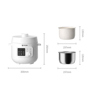 <span class=keywords><strong>Olla</strong></span> Arrocera <span class=keywords><strong>Programable</strong></span> con Certificación CE y CB, Electrodomésticos para el Hogar, <span class=keywords><strong>Olla</strong></span> Arrocera Eléctrica de Doble <span class=keywords><strong>Olla</strong></span> Interior de 3L para Cocinar en Casa. - Product Image 3