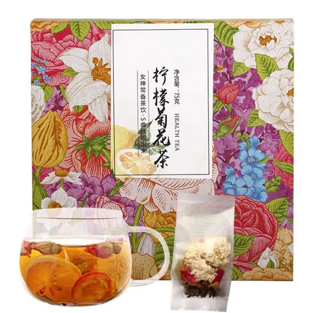 Wholesale flower tea Lemon Chrysanthemum Tea