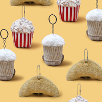 Mini Peluches Personnalisées en Coton, Conformes aux Normes de Sécurité UE/US, Douces pour la Peau, Garçon Anime pour Cadeau d'Événement, Porte-clés